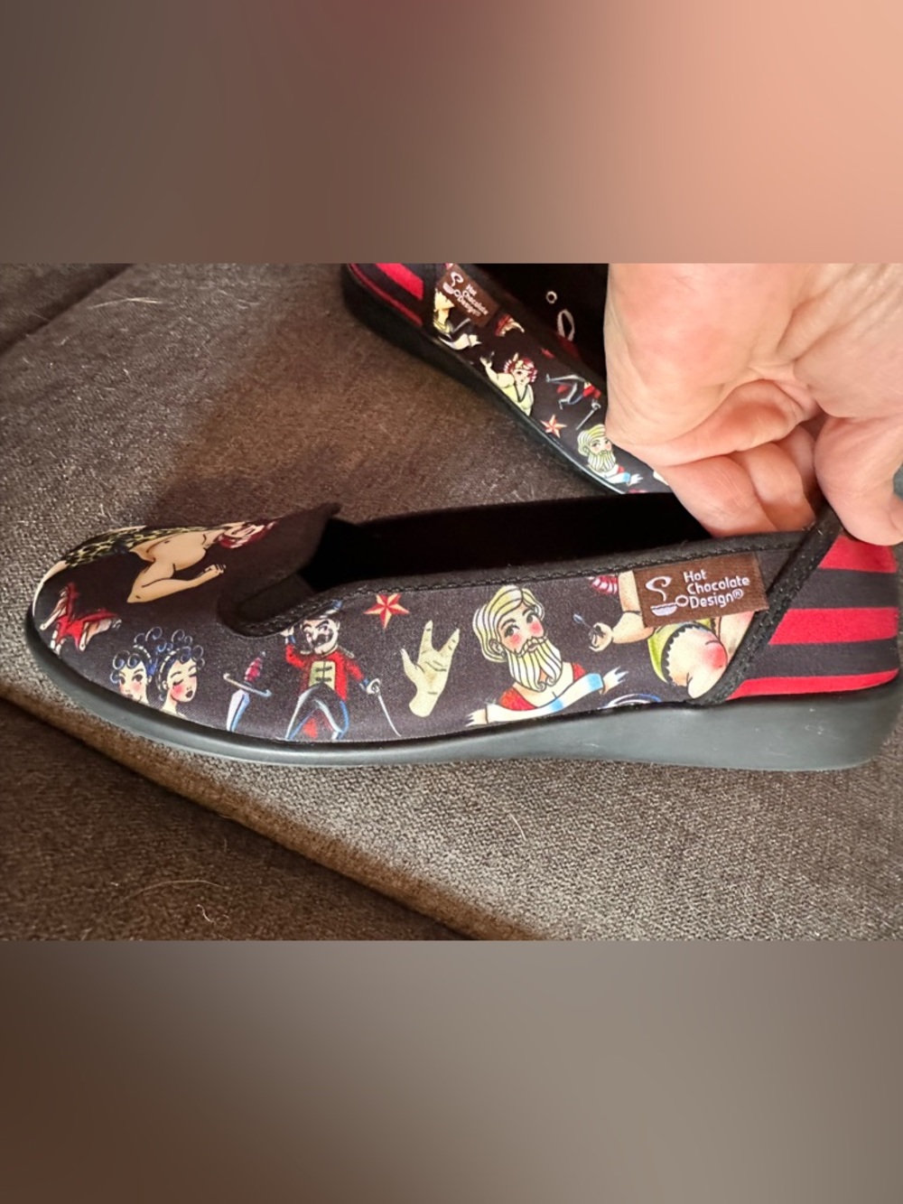 Hot Chocolate Design Freak Show flats - Picture 7 of 7